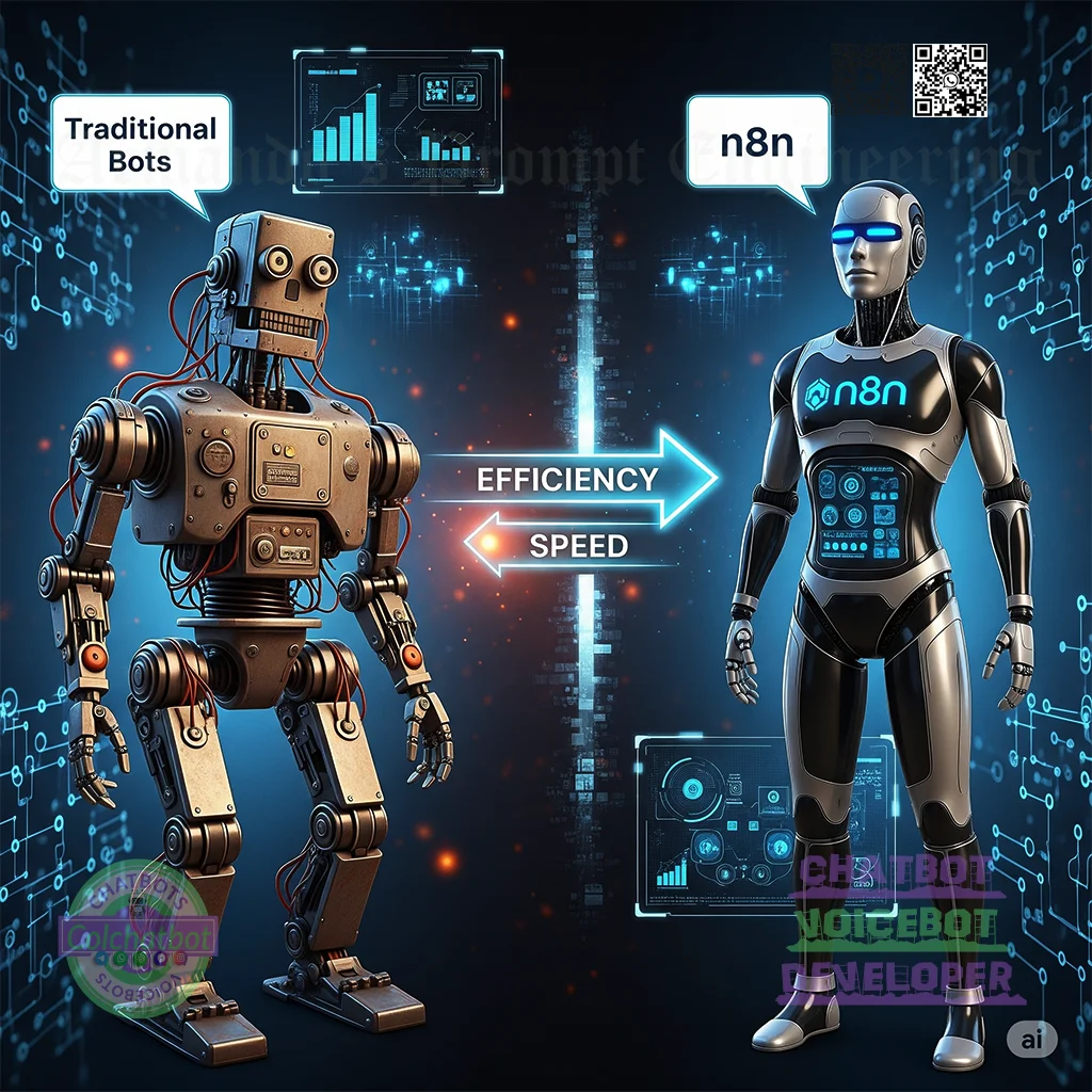 7 Ventajas clave de automatizar procesos con n8n frente a bots tradicionales