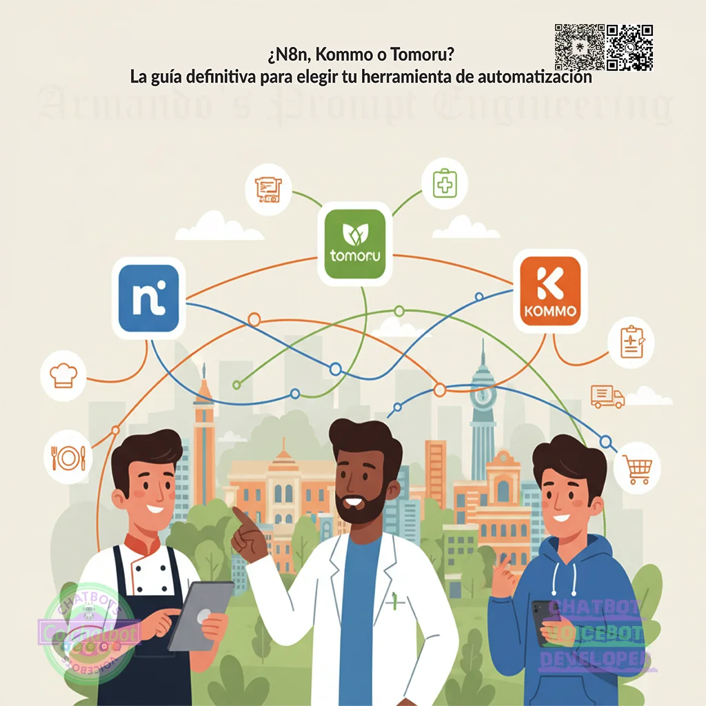 ¿N8n, Kommo o Tomoru? La guía definitiva para elegir tu herramienta de automatización